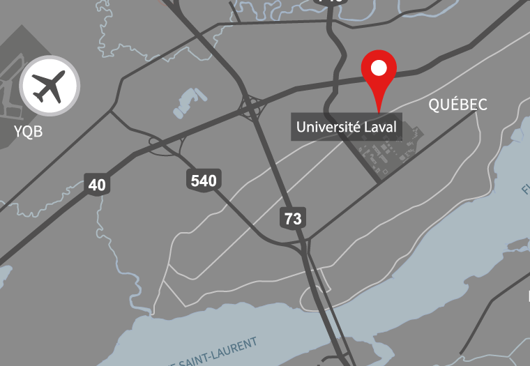 L'Université Laval dans la ville de Québec Plan du
    campus de l’Université Laval